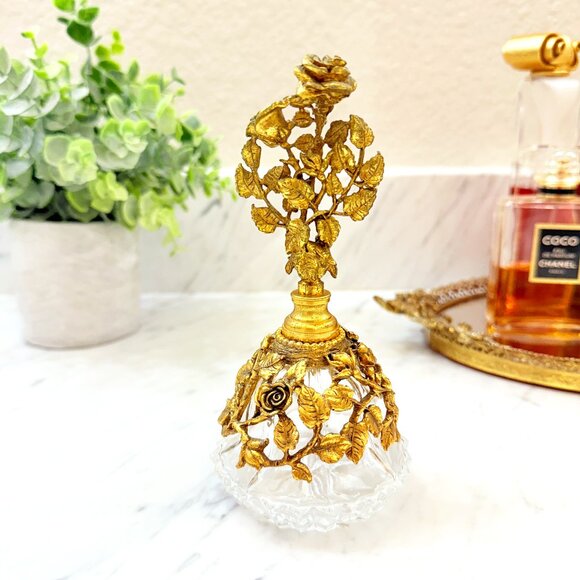 Vintage Matson Perfume Bottle with intact Glass Dauber - Picture 1 of 16